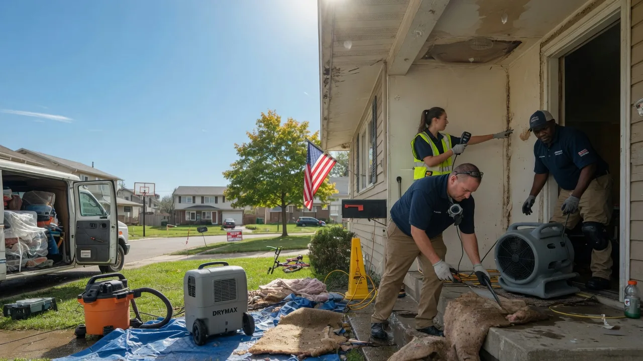 Water Damage Restoration in Woodston, KS near me